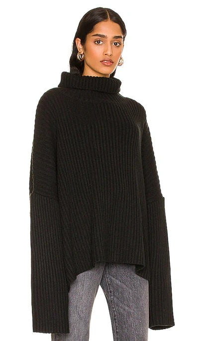 Shop Lblc The Label Casey Sweater In Black