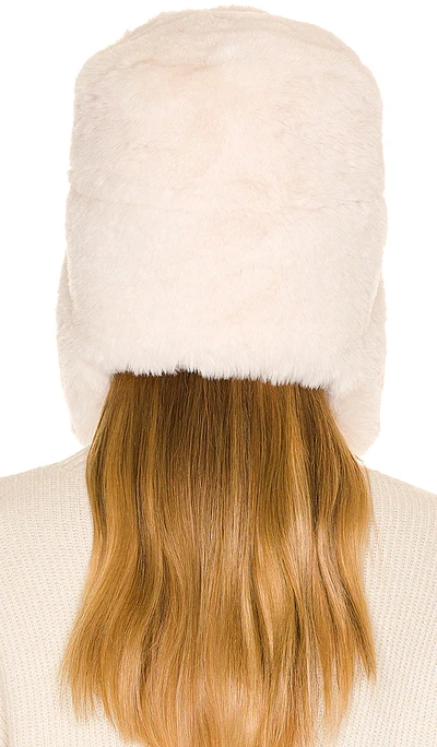 Shop Hat Attack Apres Sherpa Trapper In Ivory