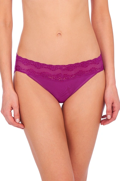 Shop Natori Intimates Bliss Perfection Soft & Stretchy V-kini Panty Underwear In Clover