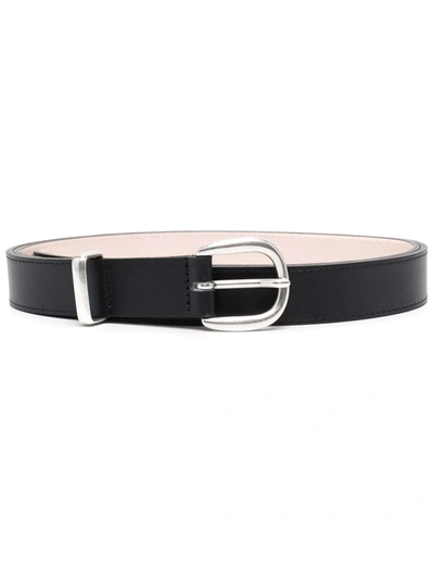 Shop Iro Metallic-buckle Belt In Black