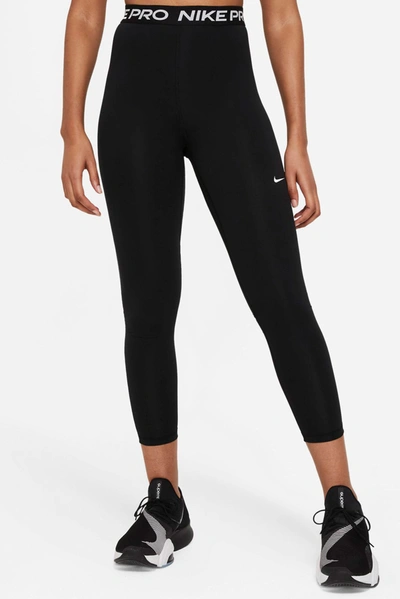 Shop Nike Pro 365 7/8 Leggings In Black