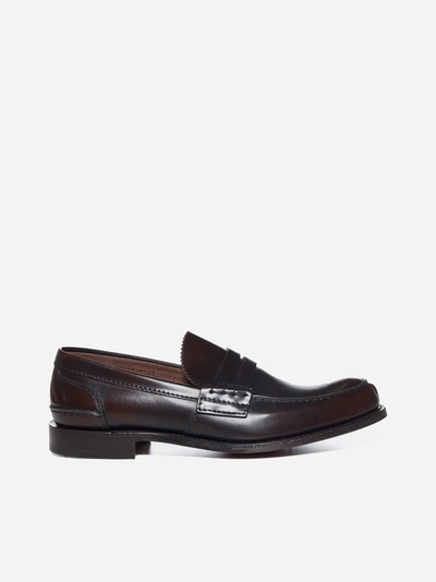 Shop Church's Tunbridge Leather Penny Loafers