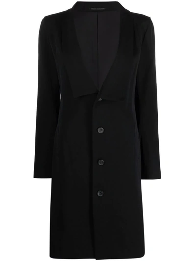 Pre-owned Yohji Yamamoto 单排扣外套（2000年代典藏款） In Black