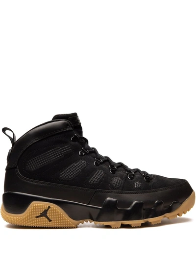 Shop Jordan Air  9 "black/gum" Boots