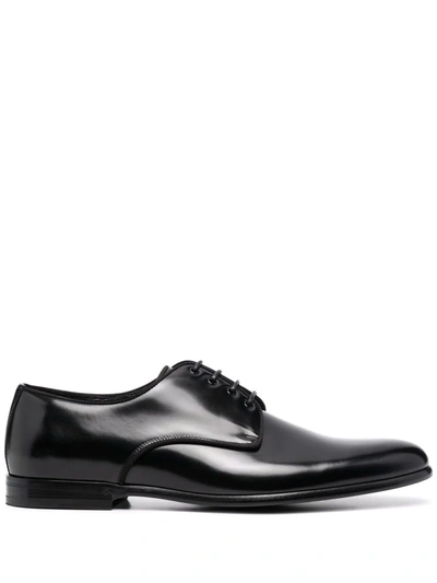 Dolce & Gabbana Derby Lace-up Shoes Lace Up Shoes Black In Black