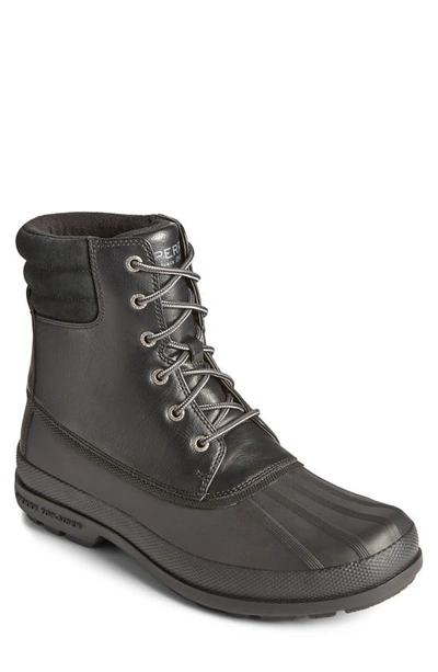 Shop Sperry Cold Bay Duck Boot In Black
