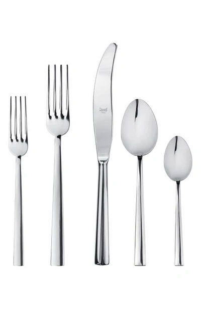 Shop Mepra 5-piece Place Setting In Stainless Steel Set 2
