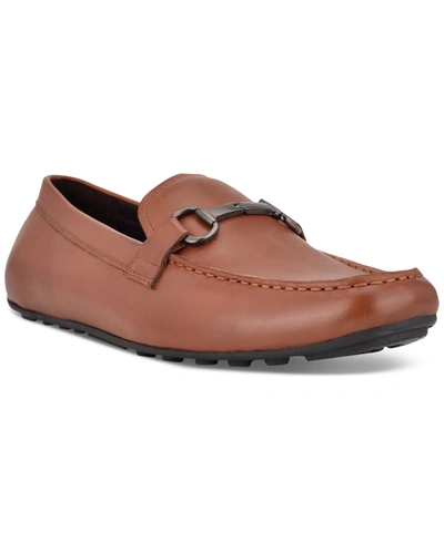 Calvin Klein Men's Olaf Casual Slip-on Loafers Men's Shoes In Brown |  ModeSens
