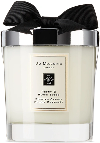 Shop Jo Malone London Peony & Blush Suede Home Candle In Na