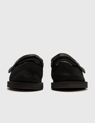 Shop Suicoke Zavo-mab Sandal In Black