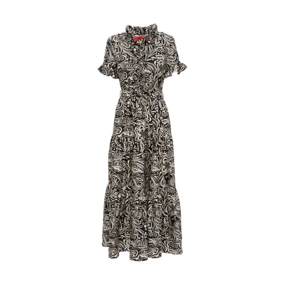 La Doublej Long And Sassy Dress In Francobollo In Fauve