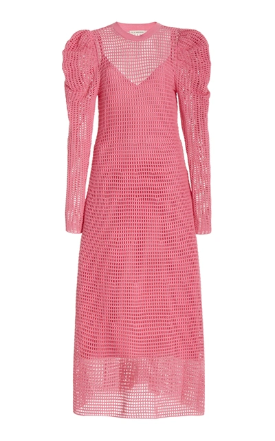 Shop Ulla Johnson Women's Marlena Cotton Dress In Pink