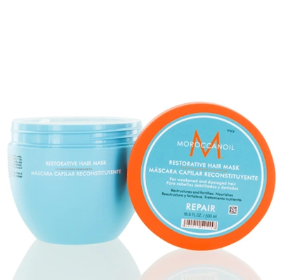 Shop Moroccanoil /  Restorative Hair Mask 16.9 oz (500 Ml) In N/a