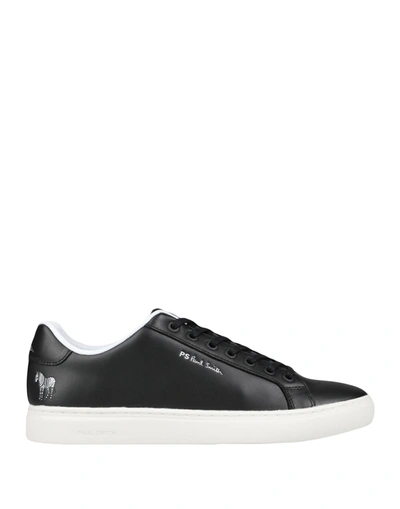 Shop Ps By Paul Smith Ps Paul Smith Mens Shoe Rex Black Zebra Man Sneakers Black Size 9 Soft Leather