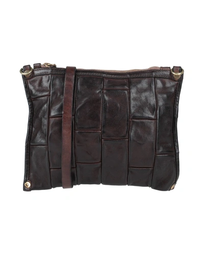 Shop Campomaggi Handbags In Dark Brown