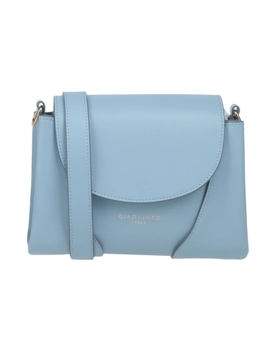 Shop Giaquinto Handbags In Sky Blue