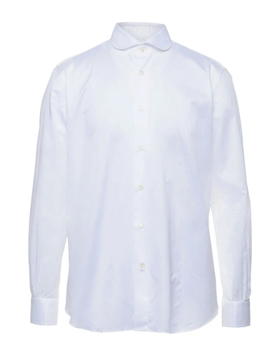 Shop Mazzarelli Shirts In White