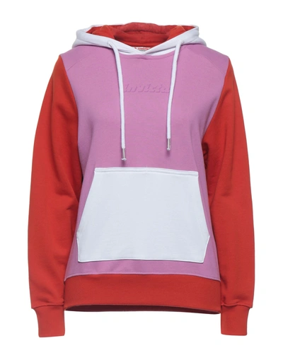 Shop Invicta Woman Sweatshirt Mauve Size Xs Cotton In Purple