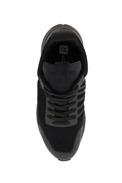 Shop Rick Owens Performance Runner V-knit Sneakers In Black