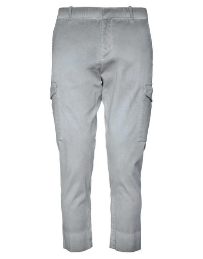 Shop Hōsio Man Pants Grey Size 32 Cotton, Elastane