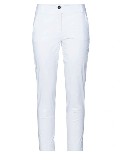 Shop Emme By Marella Woman Pants White Size 8 Cotton, Polyamide, Elastane