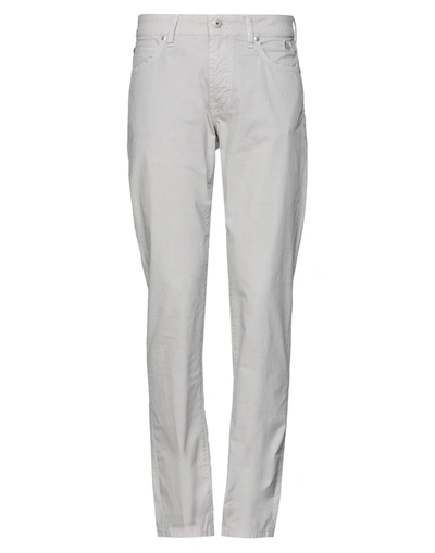 Shop Roy Rogers Pants In Light Grey