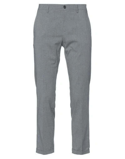 Shop Patrizia Pepe Man Pants Grey Size 28 Polyester, Viscose, Elastane