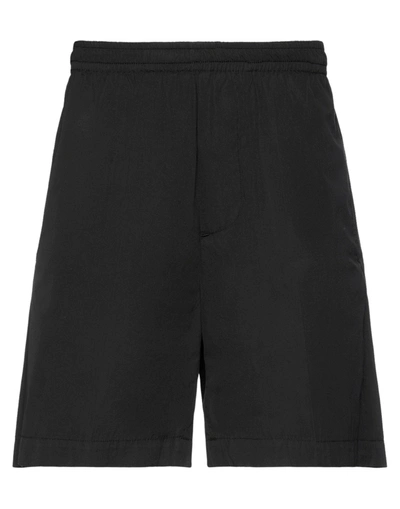 Shop Mauro Grifoni Shorts & Bermuda Shorts In Black