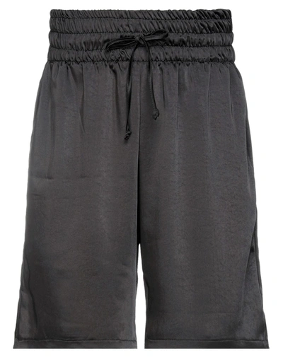 Shop Family First Milano Man Shorts & Bermuda Shorts Black Size Xs Viscose