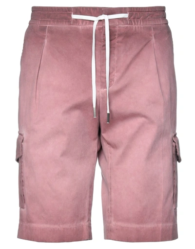 Shop Hōsio Shorts & Bermuda Shorts In Pastel Pink