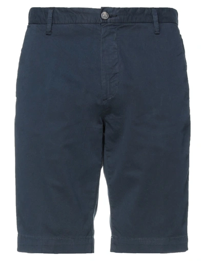 Shop Markup Shorts & Bermuda Shorts In Dark Blue