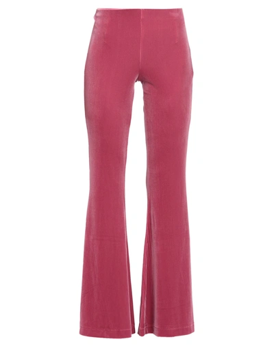 Shop Antonella Rizza Woman Pants Light Pink Size 2 Polyester, Elastane