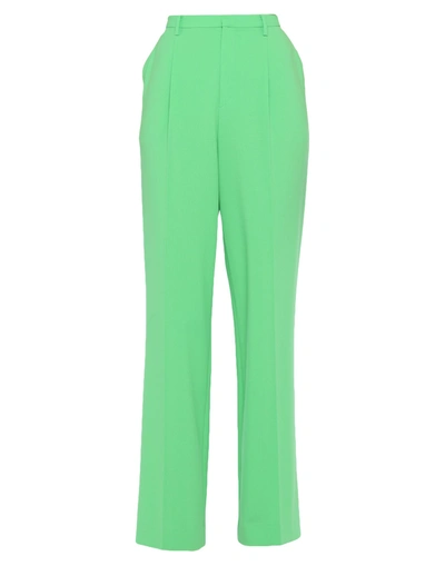 Shop Ralph Lauren Collection Woman Pants Green Size 12 Wool, Elastane