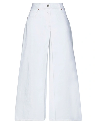 Shop Valentino Garavani Woman Jeans White Size 24 Cotton