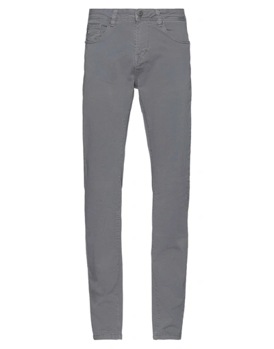 Shop Gaudì Man Pants Light Grey Size 28 Cotton, Elastane
