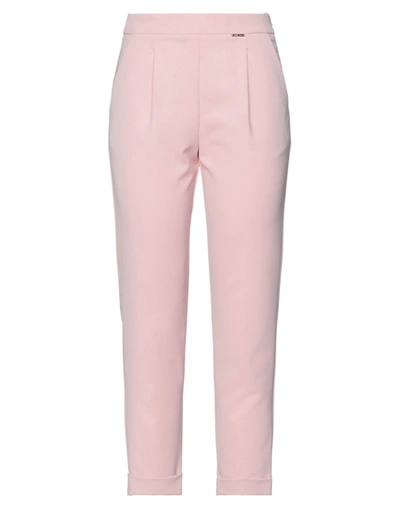 Shop Hanny Deep Woman Pants Pink Size 10 Polyester, Elastane
