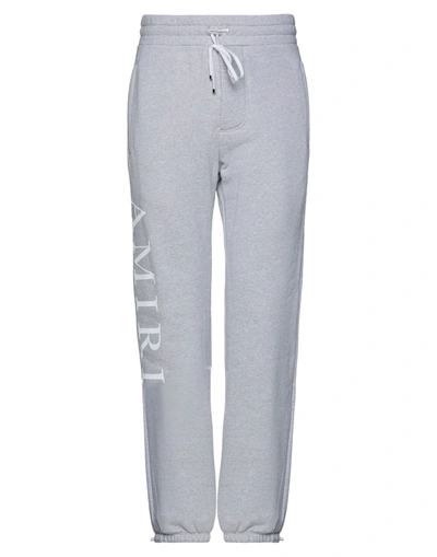 Shop Amiri Pants In Grey