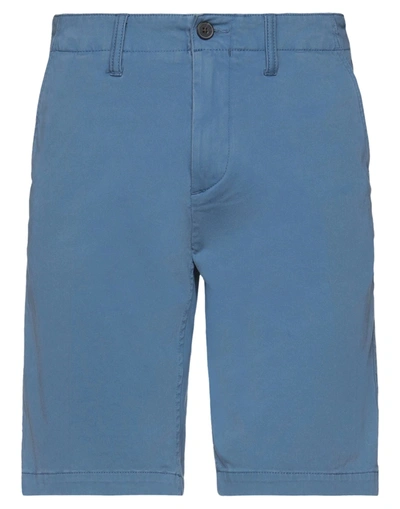 Shop Timberland Shorts & Bermuda Shorts In Slate Blue