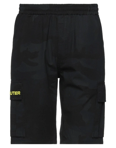Shop Iuter Shorts & Bermuda Shorts In Black
