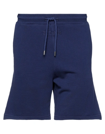 Shop Bel-air Athletics Man Shorts & Bermuda Shorts Midnight Blue Size M Cotton