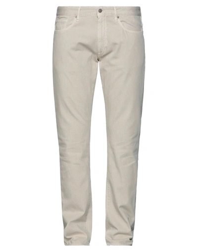 Shop Incotex Man Pants Beige Size 38 Cotton, Elastane