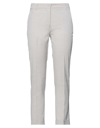 Shop Bruno Manetti Woman Pants Ivory Size 6 Viscose, Cotton, Silk, Elastane In White