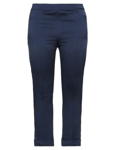 Shop Haider Ackermann Woman Pants Midnight Blue Size 10 Acetate, Rayon