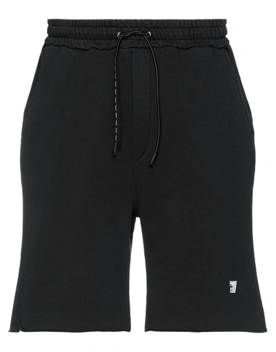Shop Pmds Premium Mood Denim Superior Man Shorts & Bermuda Shorts Black Size S Cotton