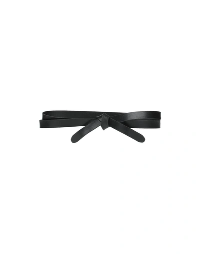 Shop Liviana Conti Belts In Black