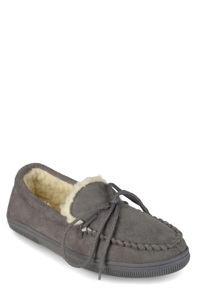 Shop Vance Co. Driving Loafer In Grey