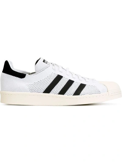 Adidas Originals Superstar Boost Primeknit Sneakers In White Bb0190 - White