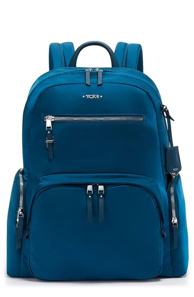 Shop Tumi Voyager Carson Nylon Backpack In Dark Turquoise
