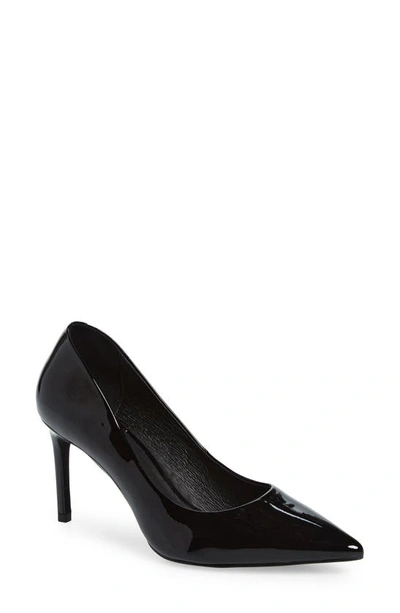 Shop Jeffrey Campbell Nikia Pump In Black Patent