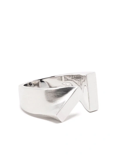 Shop Tom Wood Tilt Wraparound Ring In Silber